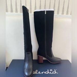 Splendid Meadow Tall Boots in Black - New size 8.5